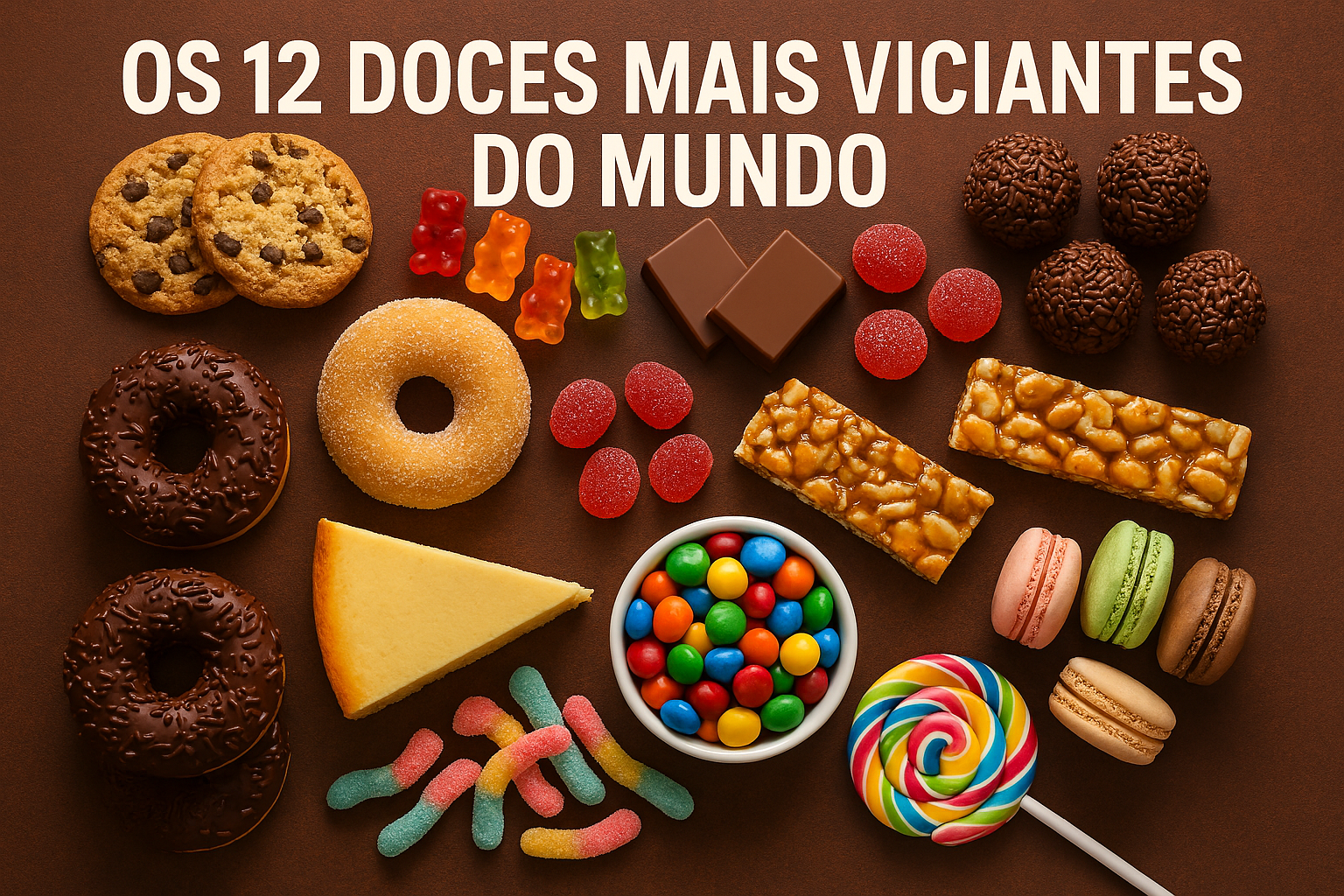 Os 12 Doces Mais Viciantes do Mundo