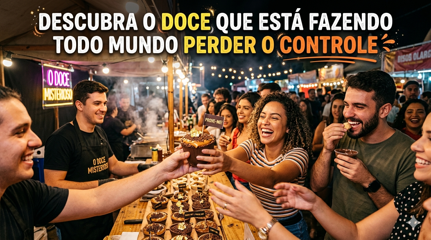 Descubra o Doce que Está Fazendo Todo Mundo Perder o Controle