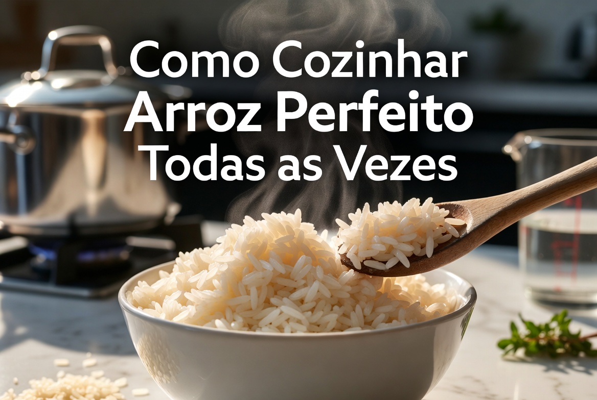 Como Cozinhar Arroz Perfeito Todas as Vezes
